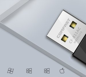 KARTA SIECIOWA WiFi COMFAST CF-811AC ADAPTER USB 11