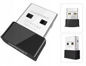 KARTA SIECIOWA WiFi COMFAST CF-811AC ADAPTER USB 12