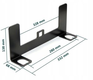 UCHWYT ISOFIX MOCOWANIE FOTELIK UNIWERSALNY STELAŻ 3
