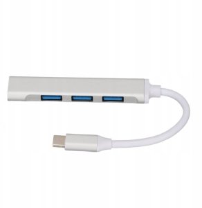 Adapter 4w1 HUB USB-C USB 2.0 12