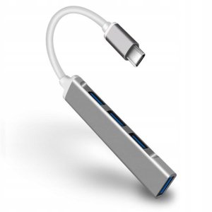 Adapter 4w1 HUB USB-C USB 2.0 8
