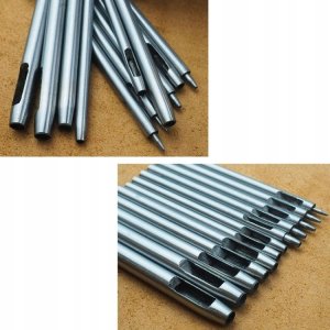 DZIURKACZ WYCINAK WYBIJAK DO OTWORÓW SKÓRY 0,5-5mm 2