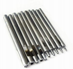 DZIURKACZ WYCINAK WYBIJAK DO OTWORÓW SKÓRY 0,5-5mm 8