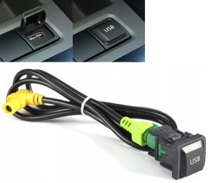 USB KABEL VW VOLKSWAGEN RCD510 RCD310 GNIAZDO VW 10