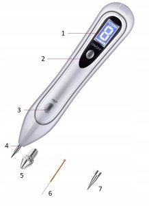 LASER PEN PLAZMA USUWANIE TATUAŻU BLIZN BRODAWEK 6