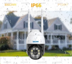 ESCAM PT207 OBROTOWA KAMERA ZEWNĘTRZNA IP WiFi ZOOM 1080P 8