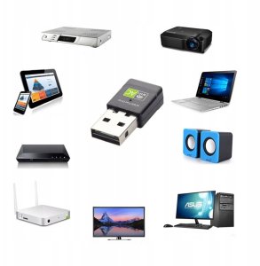 KARTA SIECIOWA WIFI WI-FI USB AC 600MBPS 2GHz + 5G 4