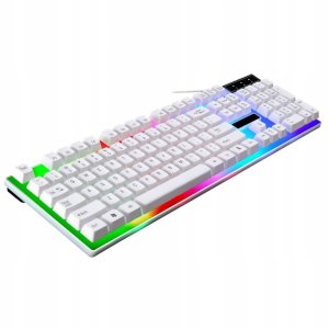 KLAWIATURA PODŚWIETLANA DLA GRACZY GAMINGOWA LED 9