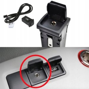 AUDI VW SKODA 12PIN USB AUX RCD200 RCD300 RCD500 4