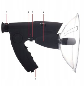 MIKROFON KIERUNKOWY PODSŁUCH Z FUNKCJĄ NAGRYWANIA 14