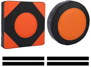 MATA BOKSERSKA NA ŚCIANĘ TRENINGOWA WOREK DO BOKSOWANIA ZESTAW 2 TARCZ 9