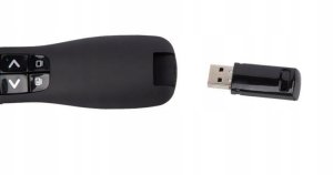WSKAŹNIK LASEROWY URZĄDZENIE WSKAZUJĄCE PREZENTER PILOT USB 5