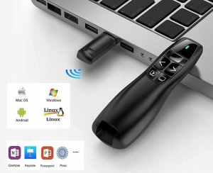 WSKAŹNIK LASEROWY URZĄDZENIE WSKAZUJĄCE PREZENTER PILOT USB 6