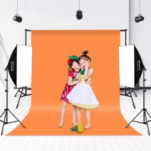 2x LAMPY STUDYJNE PULUZ SOFTBOX 50x70 cm ŻARÓWKI LED 6