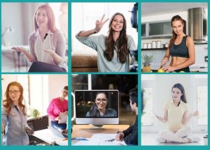 Mikrofon krawatowy bezprzewodowy jack 3,5mm 2szt 2