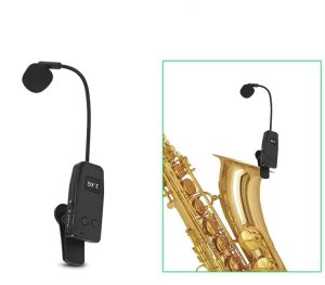 2x Mikrofon Bezprzewodowy Nagłowny UHF + odbiornik 9