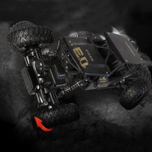 DUŻY SAMOCHÓD ZDALNIE STEROWANY AUTO RC METAL TERENOWY NAPĘD 4X4 1:16 PILOT 7