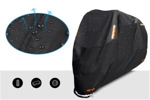 POKROWIEC NA MOTOCYKL rozmiar M 230x125x95 wodoodporny 3