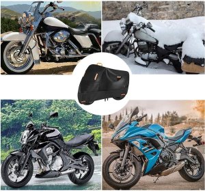 POKROWIEC NA MOTOCYKL rozmiar M 230x125x95 wodoodporny 4