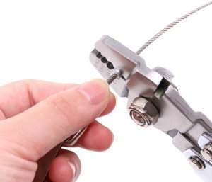 NARZĘDZIE DO ZACISKANIA LINEK STALOWYCH ZACISKARKA 176 ELEMENTÓW 2