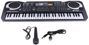 KEYBOARD PIANINO MQ-6106 ORGANY DZIECI MIKROFON 4