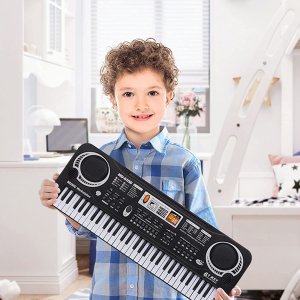 KEYBOARD PIANINO MQ-6106 ORGANY DZIECI MIKROFON 6