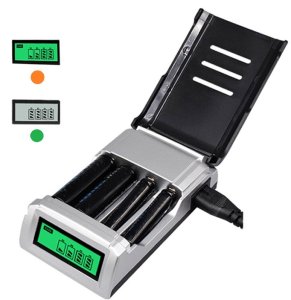 SZYBKA ŁADOWARKA DO AKUMULATORKÓW BATERII PALUSZKÓW AA i AAA AUTOMATYCZNA 2