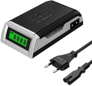 SZYBKA ŁADOWARKA DO AKUMULATORKÓW BATERII PALUSZKÓW AA i AAA AUTOMATYCZNA 10