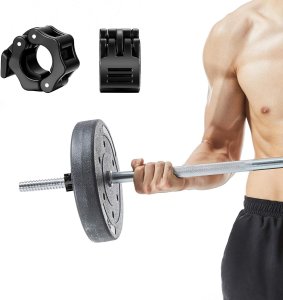 Gym Rage Zacisk Szczękowy na gryf sztangę 30 mm zaciski JAW LOCK zestaw 2 szt czarny 11