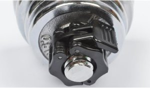 Gym Rage Zacisk Szczękowy na gryf sztangę 30 mm zaciski JAW LOCK zestaw 2 szt czarny 12