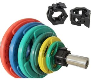 Gym Rage Zacisk Szczękowy na gryf sztangę 30 mm zaciski JAW LOCK zestaw 2 szt czarny 6