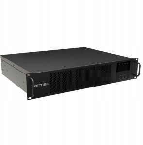 UPS RACK ARMAC R/1000I/PF1/DF ON-LINE 1000VA 8X IEC C13 USB-B LCD METALOWA OBUDOWA DUST-FREE 2