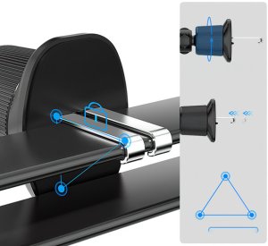 Uchwyt samochodowy Wozinsky WEDZ-3Y8S zaciskowy z ładowarką indukcyjną 15W do telefonu na kratkę nawiewu - czarny 2