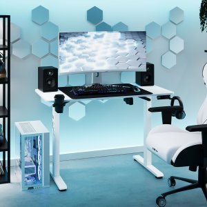 Biurko Diablo Chairs X-Tensio 1100 Białe 110 cmx60 cm 7