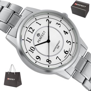 Zegarek Perfect Zegarek Perfect R421U-03 męski klasyczny czytelny 39 mm . 4