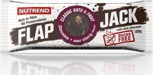 Nutrend Nutrend Flap Jack Gluten Free 100g / czek wiśnia - NTR/229#WICZE 1