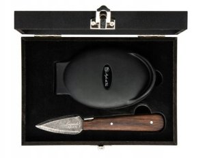 Oyster knife Laguiole Wenge Black Stonewash SET SdV 3