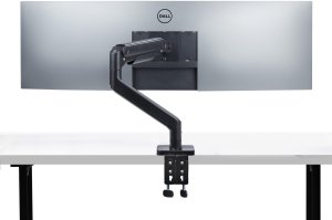 StarTech H1M1AG1-MONITOR-ARM uchwyt / stojak do monitorów 124,5 cm (49") Biurko Czarny 2