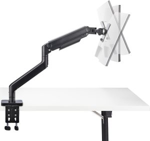 StarTech H1M1AG1-MONITOR-ARM uchwyt / stojak do monitorów 124,5 cm (49") Biurko Czarny 6