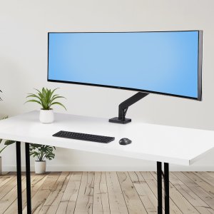 StarTech H1M1AG1-MONITOR-ARM uchwyt / stojak do monitorów 124,5 cm (49") Biurko Czarny 9