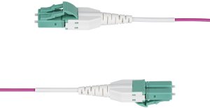StarTech OM4RLCLC30M kabel InfiniBand / światłowodowy 30 m LC OFNR Fioletowy 3