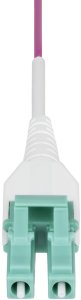 StarTech OM4RLCLC30M kabel InfiniBand / światłowodowy 30 m LC OFNR Fioletowy 4