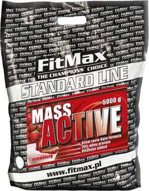 FitMax Mass Active Truskawka 5kg 1