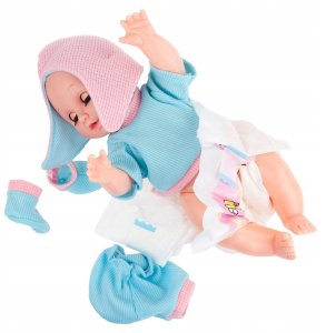 TG71071 KOŁYSKA ŁÓŻECZKO DLA LALEK LALKA ZESTAW AKCESORIA 12