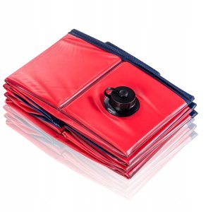 BASEN OGRODOWY SKŁADANY DLA PSA 80X30CM CZERWONY MAXPRO 11