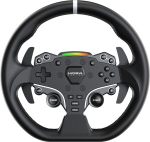 Moza R5 Direct Drive Sim Racing Wheel Bundle - Black (RS20) 4