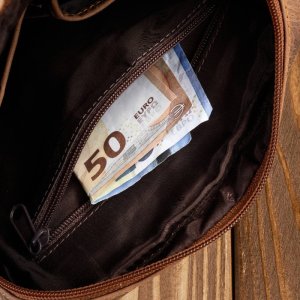 Saszetka męska skórzana na ramię czarna Paolo Peruzzi T-119-BL 2