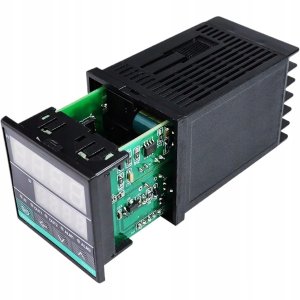 PID REGULATOR TEMPERATURY TERMOREGULATOR CH702 230V K 0-1300C SSR RELAY HQ 2