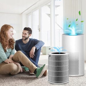 Rosfix FILTR HEPA XIAOMI MI AIR PURIFIER 3H 3C PRO CHIP 360 +6x BAWEŁNA PREFILTR 2
