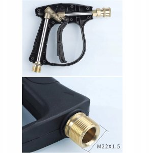 ZESTAW PISTOLET DO MYJKI CIŚNIENIOWEJ KARCHER 4350PSI 22MM 5X DYSZA 12